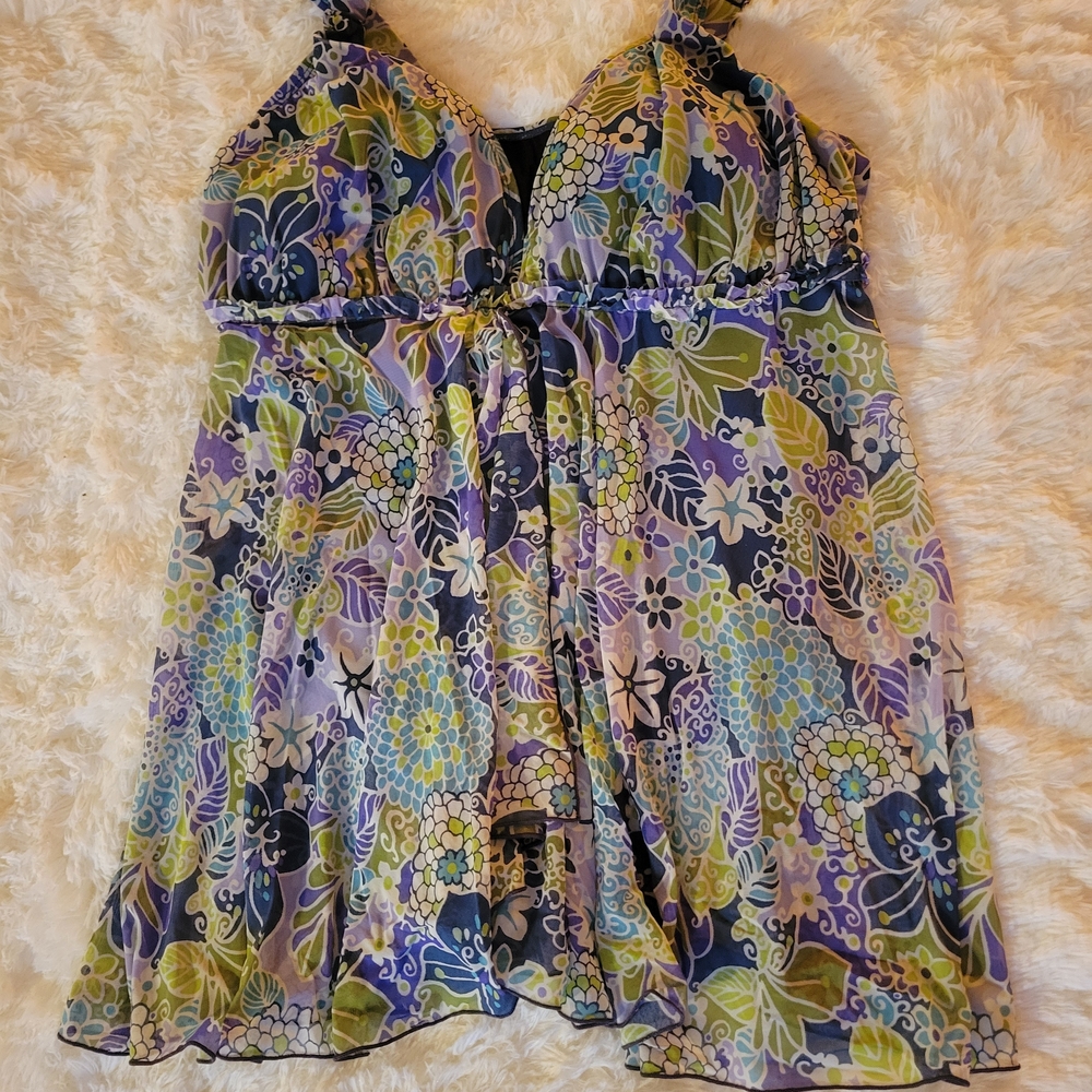 Floral Women's Swim One Piece